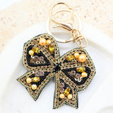 Bronze Bow Bag Charm