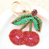 Maraschino Cherry Bag Charm