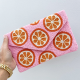 Orange Slice Clutch
