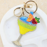 Cocktail Keyring