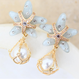 Marina Starfish Earrings