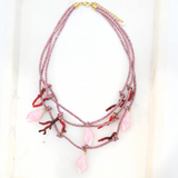 Pink Coral Necklace