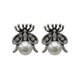 Milly Silver Bee Stud Earrings