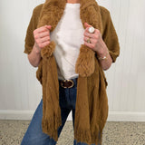 Tan "Madison" Cape (Love Lola)