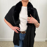 Black "Madison" Cape (Love Lola) (Copy)